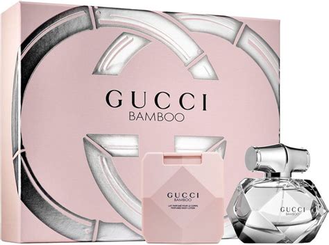 gucci bamboo gift set 50ml boots|gucci bamboo perfume gift set.